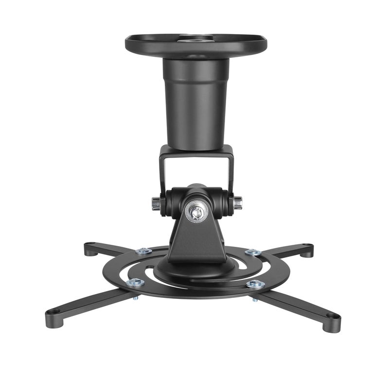 AMER MOUNTS AMER Projector Mount - Ceiling Bracket LCD DLP Tilt 360Â° Swivel 30lbs (Black) - Image 2
